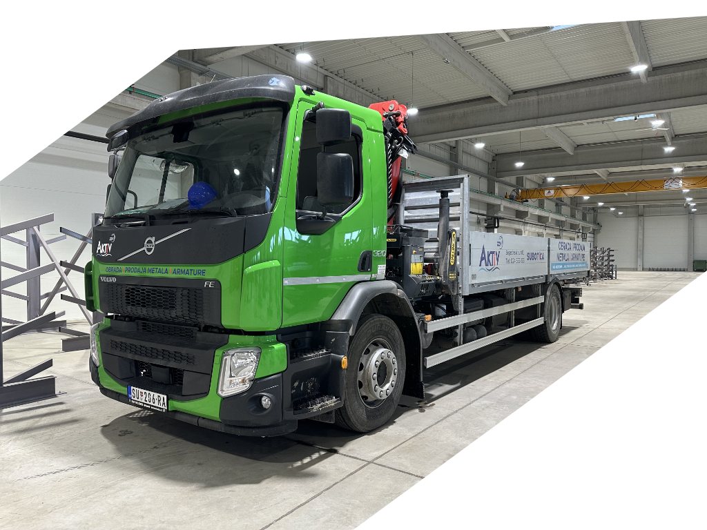 kamion volvo sa kranom